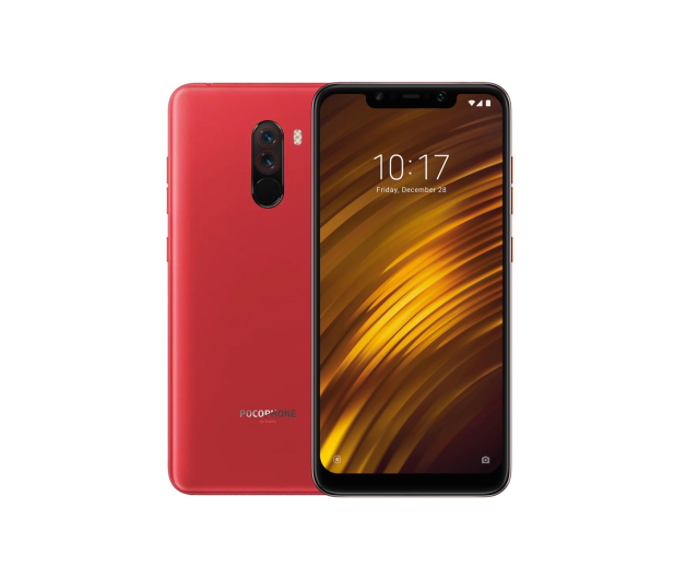 XIAOMI POCOPHONE F1 6/64GB Czerwony Dual Sim - 466936 - zdjęcie